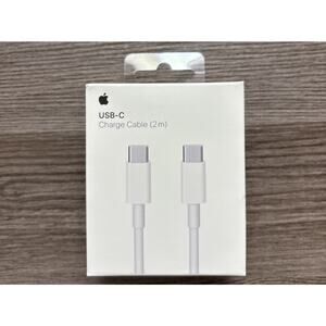 Apple USB-C Charge Cable (2m) White A1739 MLL82AM/A Factory Sealed